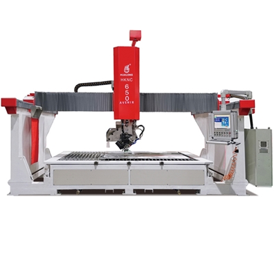 HKNC-650J 数控桥切水刀(dāo)一體(tǐ)机 HUALONG HKNC-650J 5 Axis CNC Sawjet Cutting Machine