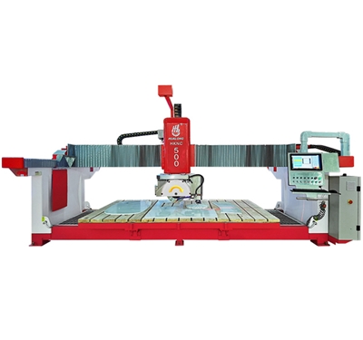 HKNC500+1轴桥切机 HKNC-500+ 5 axis CNC stone cutting machine